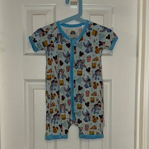Stitch Disney Snacks Romper